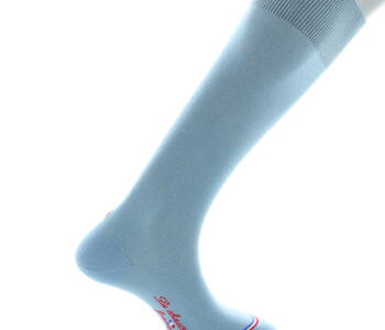 LCF Men Knee Socks GRAND PALAIS Bleute - Luksusowe podkolanówki męskie