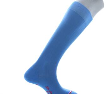 LCF Men Knee Socks INVALIDES Bleu - Luksusowe niebieskie podkolanówki męskie