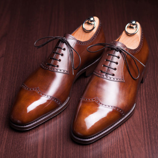 Hand Painted Shoes for Gentleman