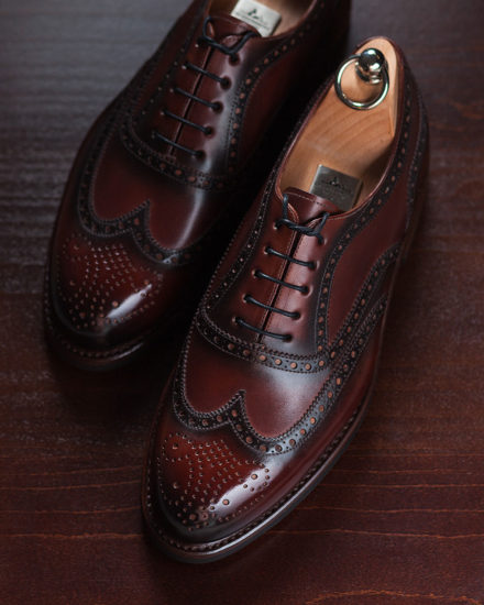 Hand Painted Full Brogues