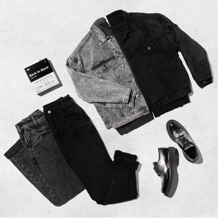 Czarne barwniki do tkanin, jeansu, bawełny