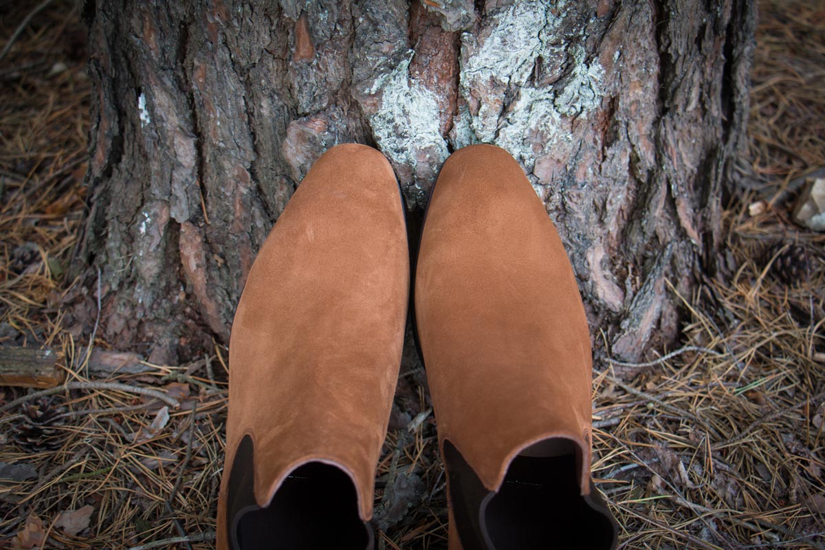 Buty zamszowe chelsea boots GYW