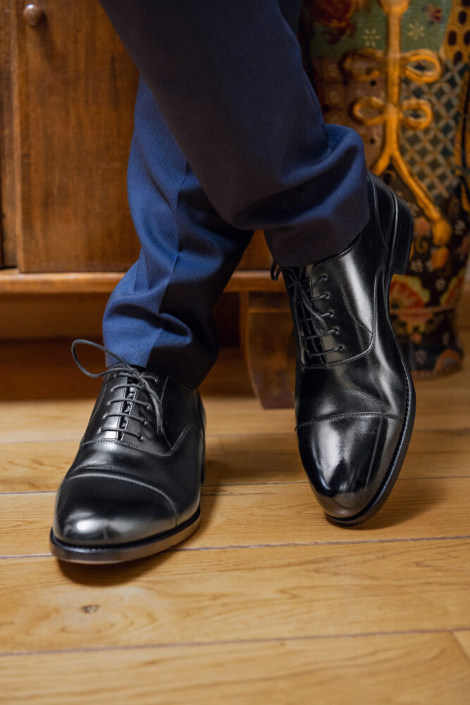 Męskie buty ślubne i&nbsp;biznesowe – Czarne Oksfordy PATINE 77001 to&nbsp;może być najlepszy wybór