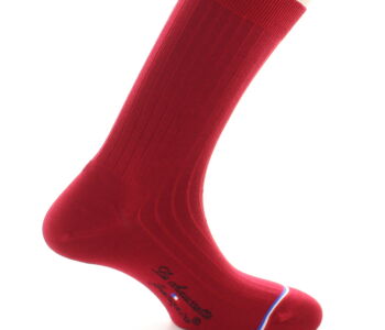 LCF Men Socks LUXEMBOURG Rouge - Luksusowe skarpety