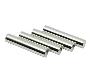 LACE LAB Cylinder metal aglets silver set - Srebrne końcówki do sznurowadeł