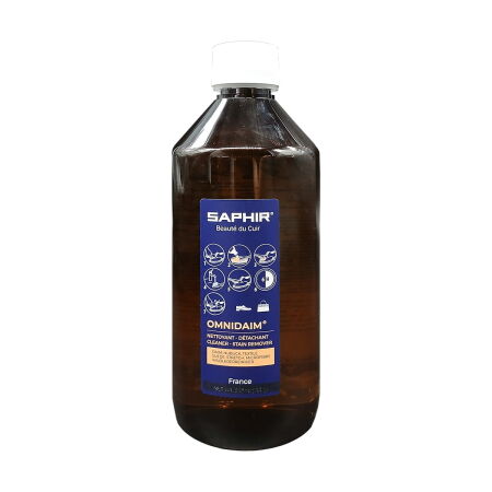 SAPHIR BDC Suede Nubuck Cleaner Omnidaim 500ml - Silny płyn do czyszczenia zamszu i nubuku