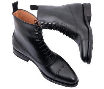 PATINE Balmoral Boots 77042VH F Black - czarne trzewiki męskie