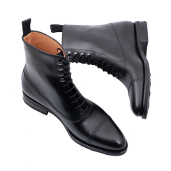 PATINE Balmoral Boots 77042VH F Black - czarne trzewiki męskie