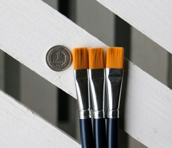 ELCO Brush Flat Golden Nylon 14 - Pędzelek do farb i barwników