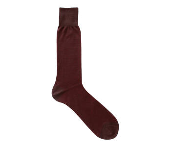 VICCEL / CELCHUK Socks Pindot Brown / Red - Brązowe skarpety w czerwone kropki