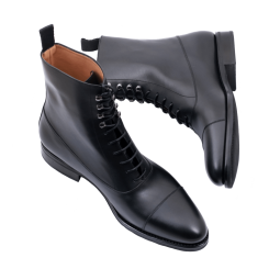 PATINE Balmoral Boots 77045CH F Black - czarne trzewiki męskie