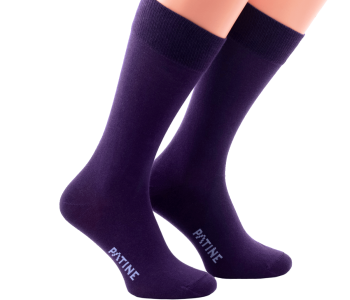 PATINE Socks PA0009 Violet - Skarpety klasyczne