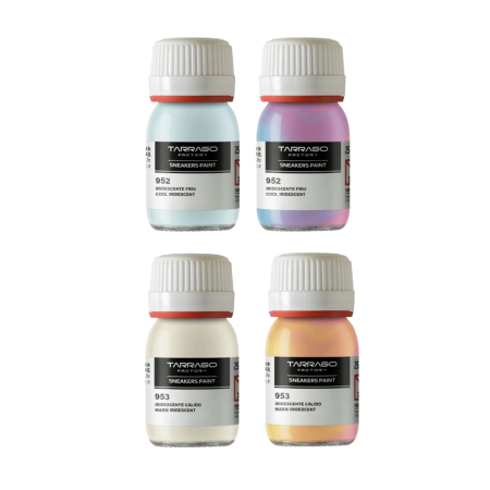 TARRAGO SNEAKERS Paint Iridescent 25ml - Opalizujące farby akrylowe do rękodzieła i customizacji sneakersów oraz jeansu