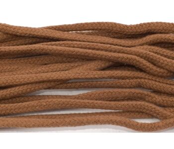 Tarrago Laces Havy Cord 5.5mm Nevada - brązowe okrągłe sznurowadła do butów