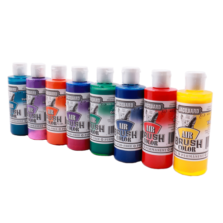 Farby akrylowe do customizacji sneakersów. Farba na bazie wody do personalizacji kicksów. Jacquard AIRBRUSH Bright, Custom, malowanie butów. Farba do butów. Farby do butów. Farby do jeansu. Farba do jeansu., żywe kolory, żywe farby do butów