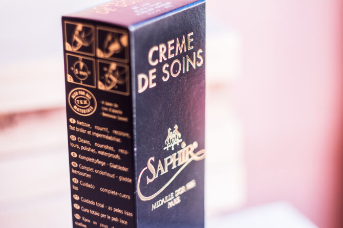 SAPHIR MDOR Creme de Soins 75ml - Krem z aplikatorem do skór