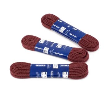 SAPHIR BDC Laces Cord 3mm Bordeaux - bordowe okrągłe sznurowadła