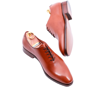 TLB MALLORCA Oxford Wholecut JACKSON 501 F Light Brown - jasno brązowe lotniki męskie