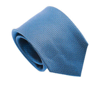 PATINE Tie 23 Bleu Petrol HAND FINISHED - Jedwabny krawat