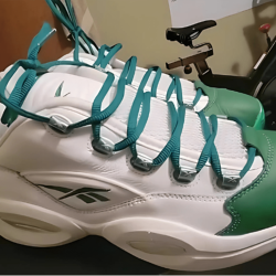 Zielone cienkie okrągłe sznurowadła , idealne do butów na trening, do biegania