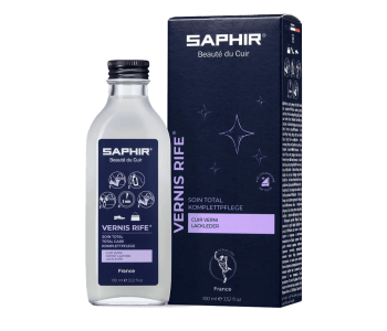 SAPHIR BDC Vernis Rife 100ml - Płyn do czyszczenia, pielęgnacji i ochrony skór lakierowanych