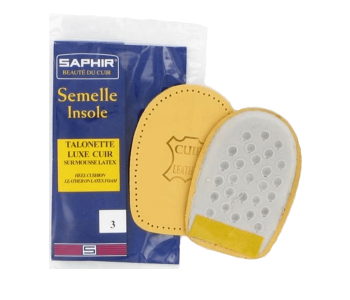 SAPHIR BDC Insoles PNEUMATIC Heel Cushion - Skórzane podpiętki do butów amortyzujące wstrząsy