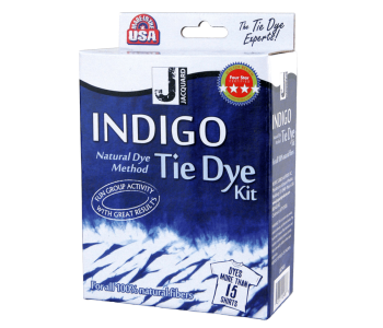 JACQUARD Indigo Tie Dye Kit / Zestaw do farbowania tkanin w odcieniach koloru niebieskiego