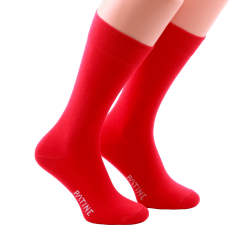 PATINE Socks PA0007 Red - Skarpety klasyczne
