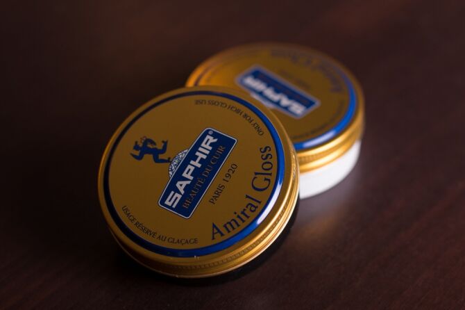 SAPHIR BDC Amiral Gloss 50ml - Woskowa pasta do butów ułatwiająca osiągnięcie wysokiego połysku