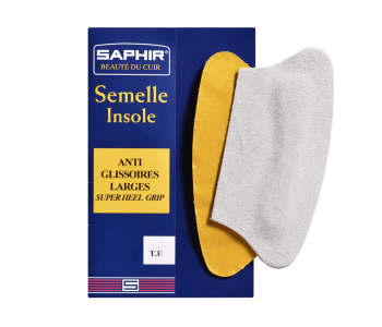 SAPHIR BDC Insoles Heel Grips 5.5cm - Samoprzylepne skórzane zapiętki do butów