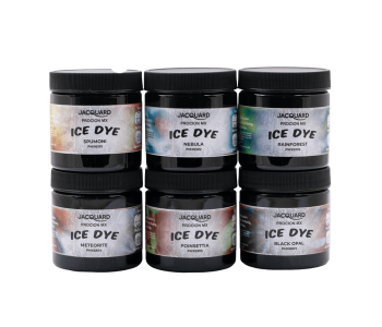 JACQUARD Procion ICE Dye 6-Color Set 2oz / Zestaw barwników do farbowania lodem bawełny i tkanin naturalnych