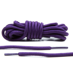 LACE LAB XI Rope Laces 6mm Grape - Winogronowe okrągłe sznurowadła do butów