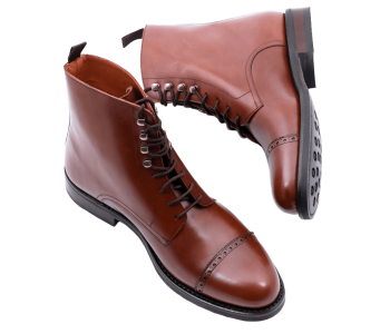 YANKO Boots 525Y G Brown - brązowe trzewiki męskie