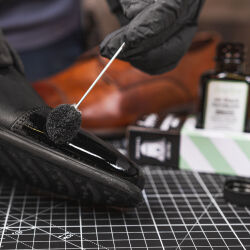 ANGELUS LOW VOC Leather Dye 3oz #002 JET BLACK / CZARNY barwnik do naturalnych skór licowych