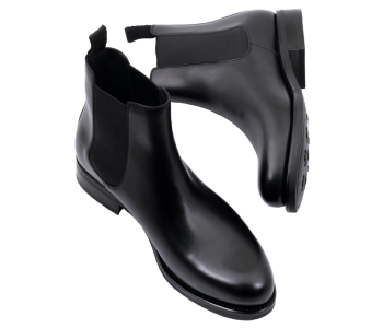 TLB MALLORCA Boots CHELSEA 683V G Black - czarne sztyblety męskie