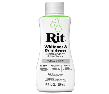 RIT Whitener & Brightener Liquid 8oz - Bezchlorowy wybielacz i rozjaśniacz do tkanin