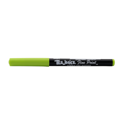 JACQUARD Tee Juice Fabric Art Marker Fine Point 0.08mm SPRING GREEN bez blistra / Zielony pisak do jeansu, tkanin, skór, drewna, gliny, papieru