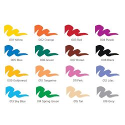 Marker do tworzenia rysunków na tkaninie, odzieży, tworzyw sztucznych 