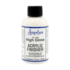 ANGELUS Acrylic Finisher 4oz - High Gloss / Wysoki połysk wykończeniowy lakier akrylowy do customizacji sneakersów i jeansu