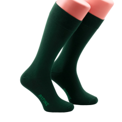 PATINE Socks PA0003 Dark Green - Skarpety klasyczne