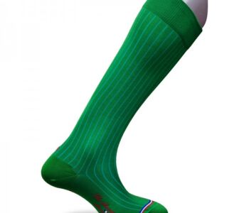 LCF Men Knee Socks BASTILLE Vert - Luksusowe podkolanówki