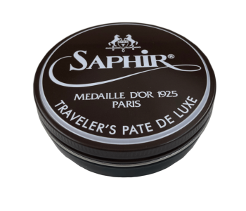 SAPHIR MDOR Pate de Luxe TRAVELERS 75ml - Podróżna pasta woskowa do butów