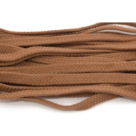 Tarrago Laces Flat 8.5mm Cognac - koniakowe płaskie sznurowadła