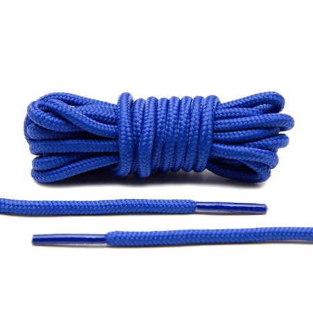 LACE LAB XI Rope Laces 6mm Royal Blue - Niebieskie okrągłe sznurowadła do butów