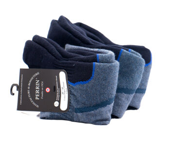 PERRIN Men Socks 412 Marine - Skarpetki