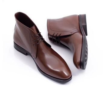 TLB MALLORCA Chukka Boots CHAPMAN 574S F Brown - brązowe trzewiki męskie