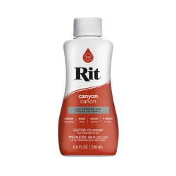RIT DYE All-Purpose Liquid Dye 8oz  - Uniwersalne płynne barwniki do tkanin i innych powierzchni