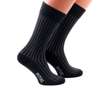 PATINE Socks Shadow PASH09B Dark Grey / Light Grey - Skarpety klasyczne