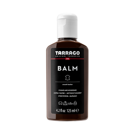 Ciemnobrązowy balsam do skór – odżywia, czyści i chroni przed pęknięciami, zapewniając długotrwały efekt.