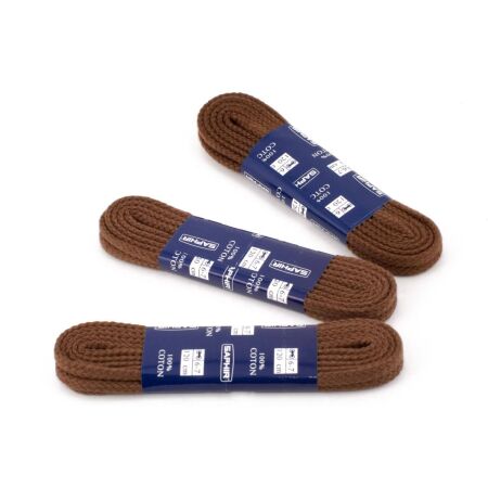 SAPHIR BDC Laces Cord 3mm Brown - brązowe okrągłe sznurowadła